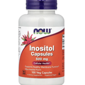 NOW Foods Inositol 500 mg, 100 kapsul